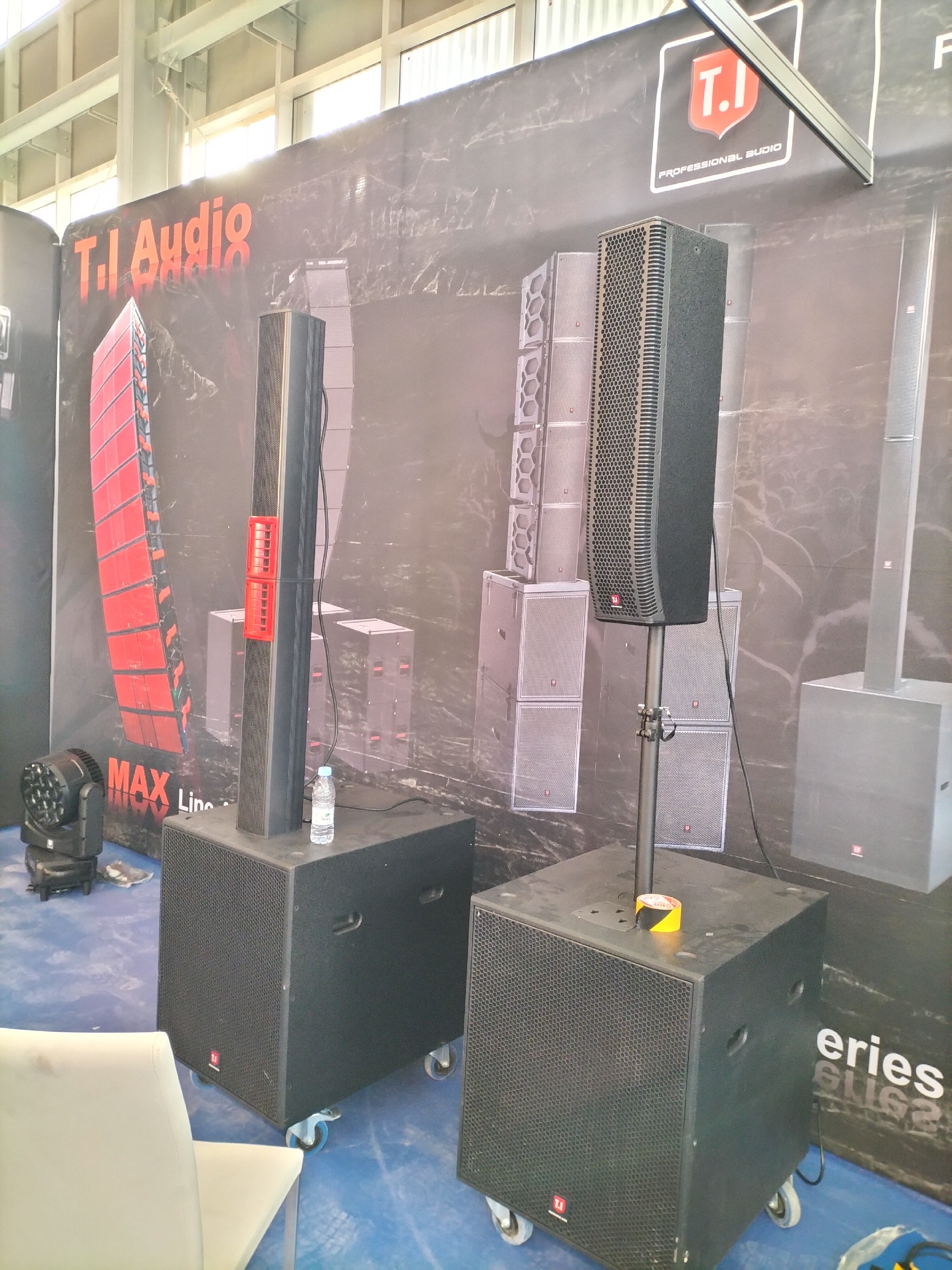 See you tomorrow in T.I Booth in Riyadh Saudi Arabia *See you tomorrow in T.I Booth in Riyadh Saudi Arabia.Our booth:1A10.*
*We will demo our sound system,lighting,stage truss and led screen in this expo.