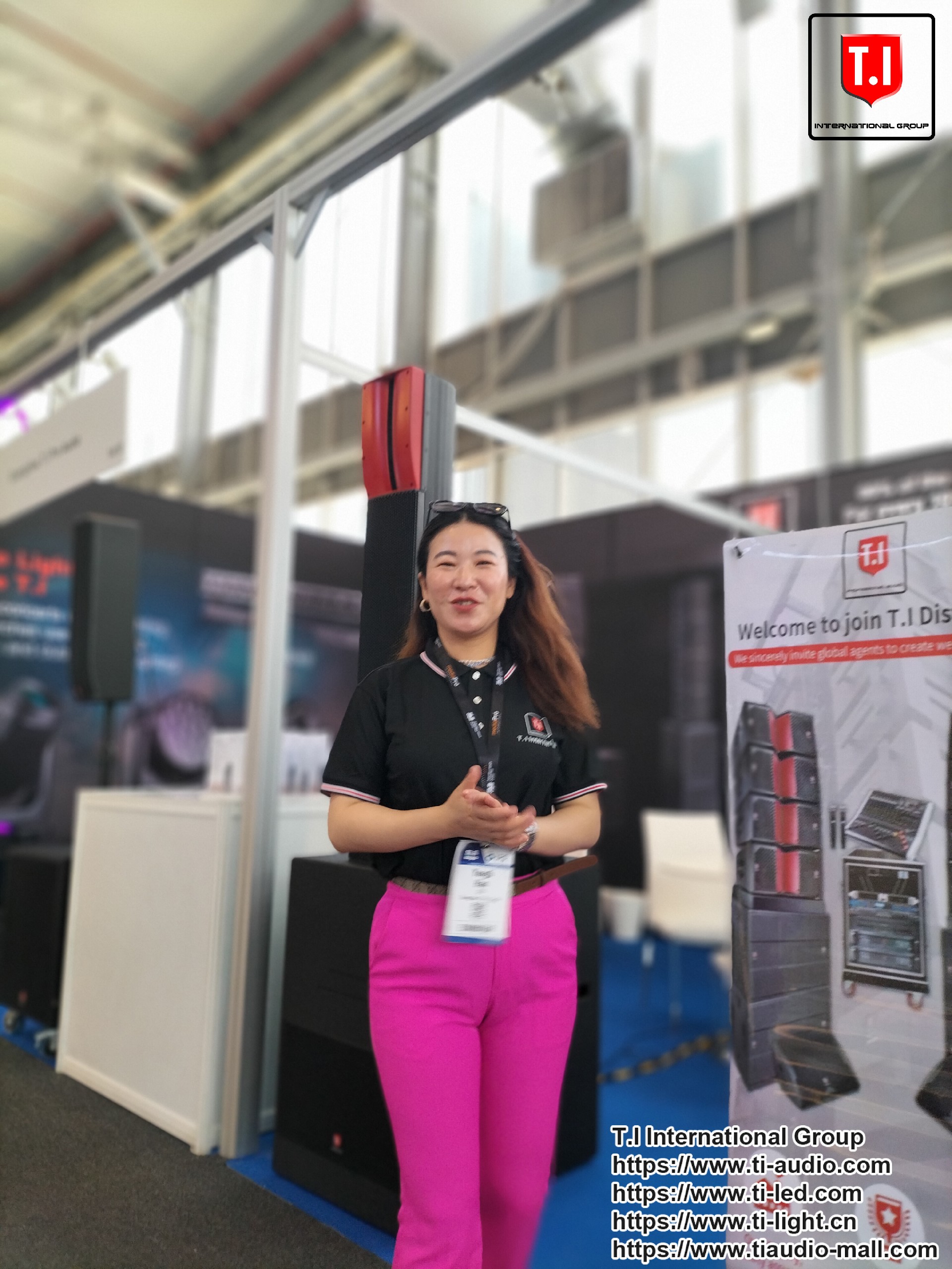 *See you tomorrow in T.I Booth in Riyadh Saudi Arabia.Our booth:1A10.*&nbsp;

*We will demo our sound system,lighting,stage truss and led screen in this expo.