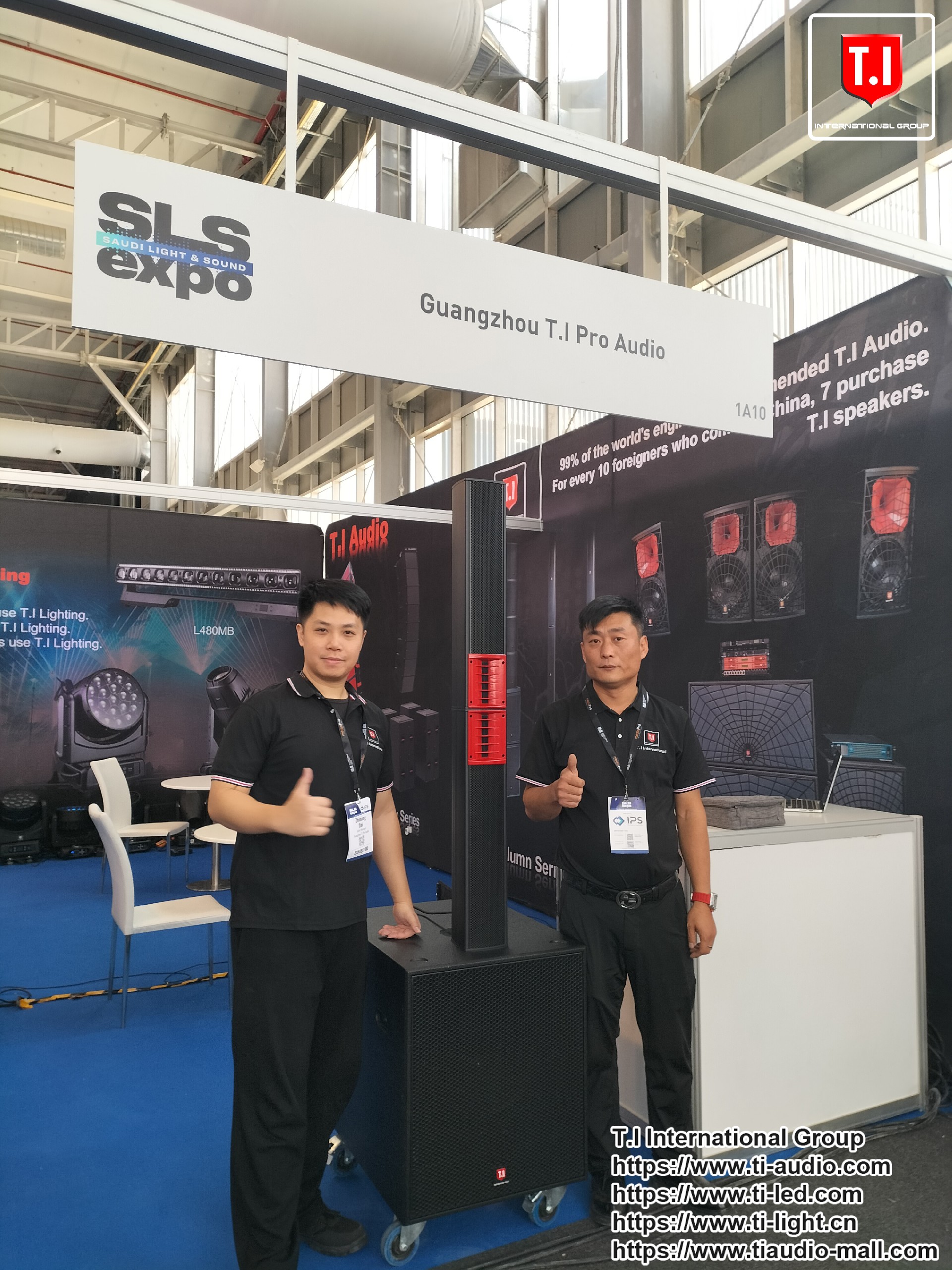 *See you tomorrow in T.I Booth in Riyadh Saudi Arabia.Our booth:1A10.*&nbsp;

*We will demo our sound system,lighting,stage truss and led screen in this expo.