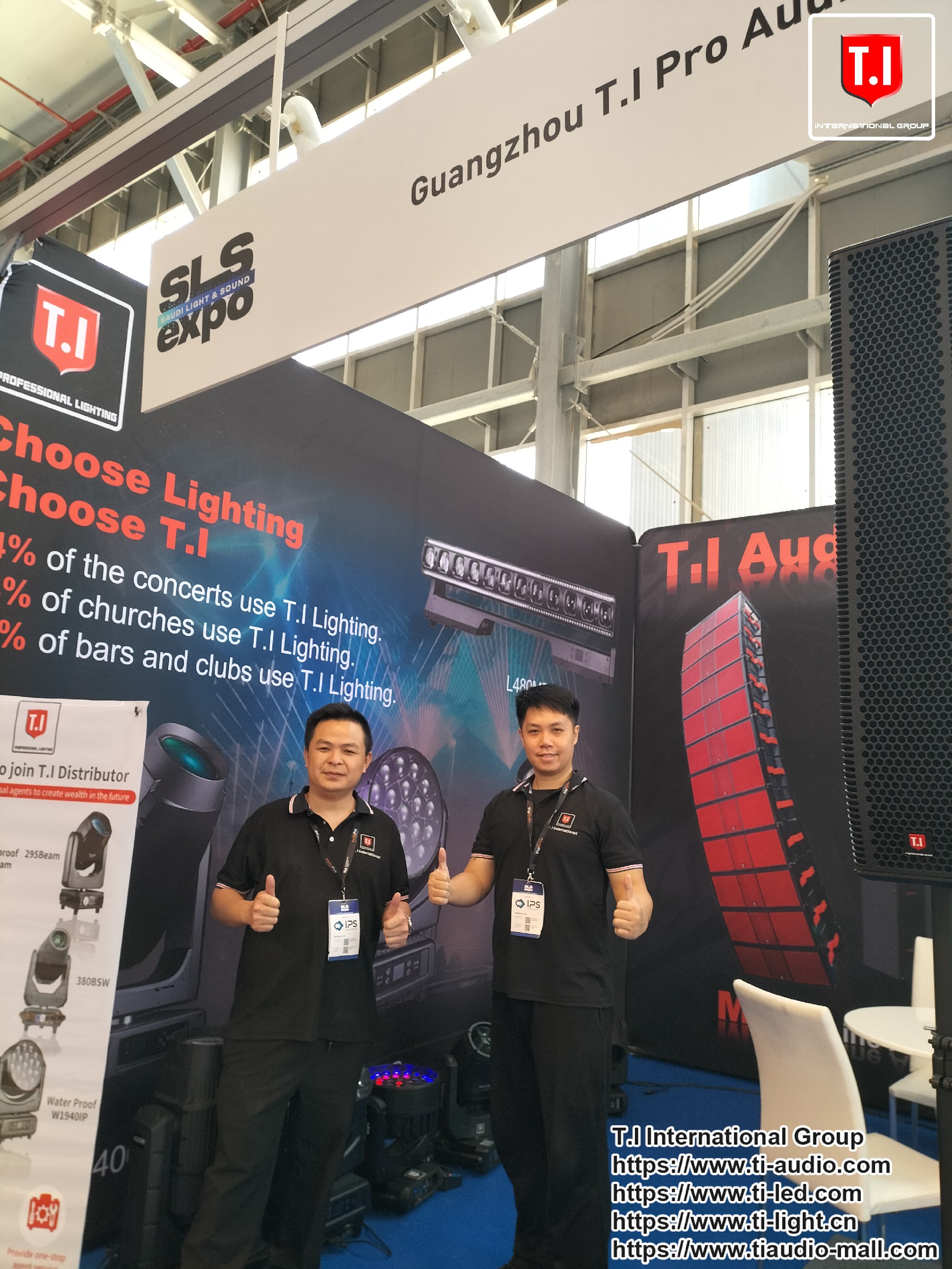 *See you tomorrow in T.I Booth in Riyadh Saudi Arabia.Our booth:1A10.*&nbsp;

*We will demo our sound system,lighting,stage truss and led screen in this expo.