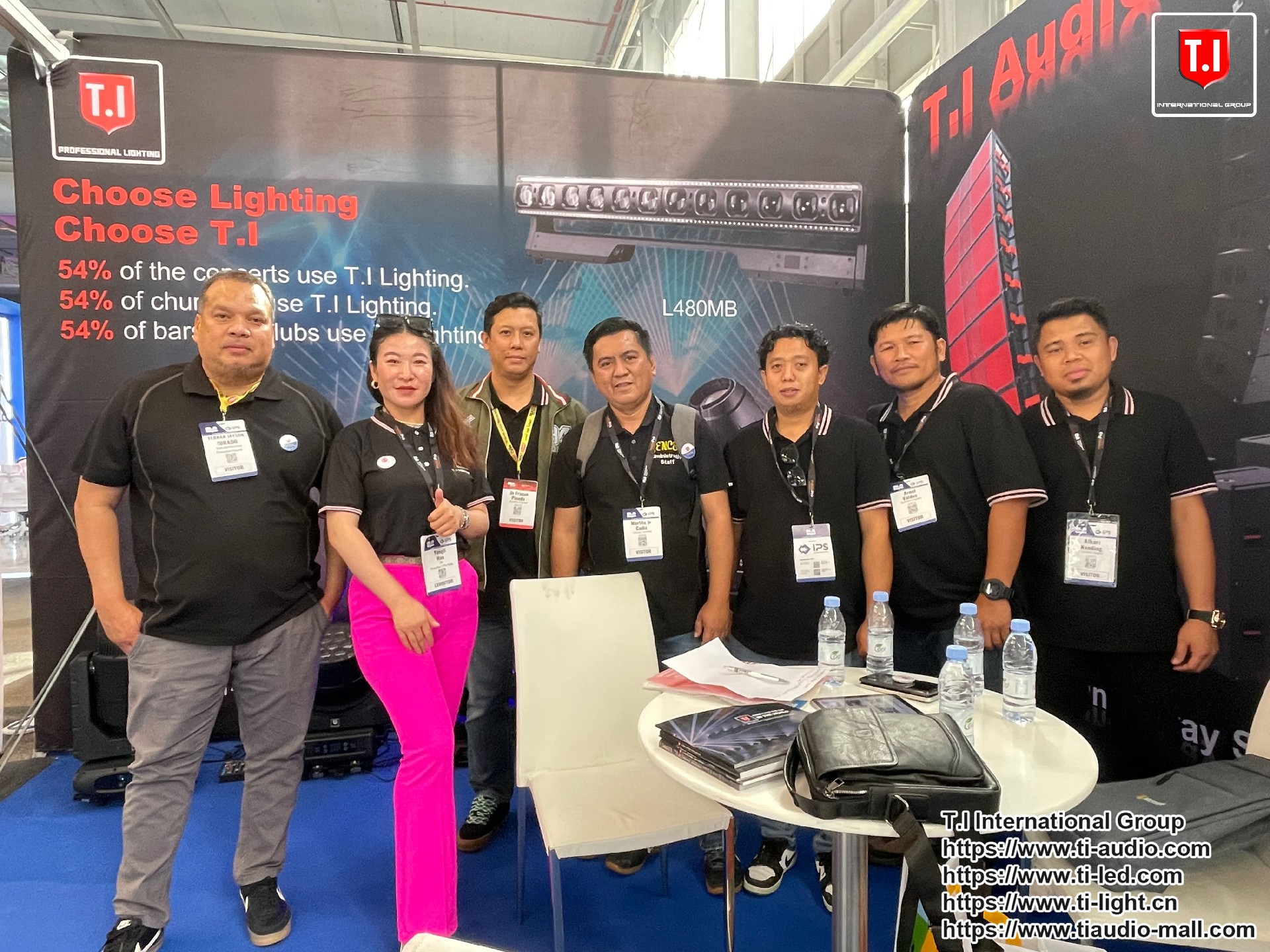 *See you tomorrow in T.I Booth in Riyadh Saudi Arabia.Our booth:1A10.*&nbsp;

*We will demo our sound system,lighting,stage truss and led screen in this expo.