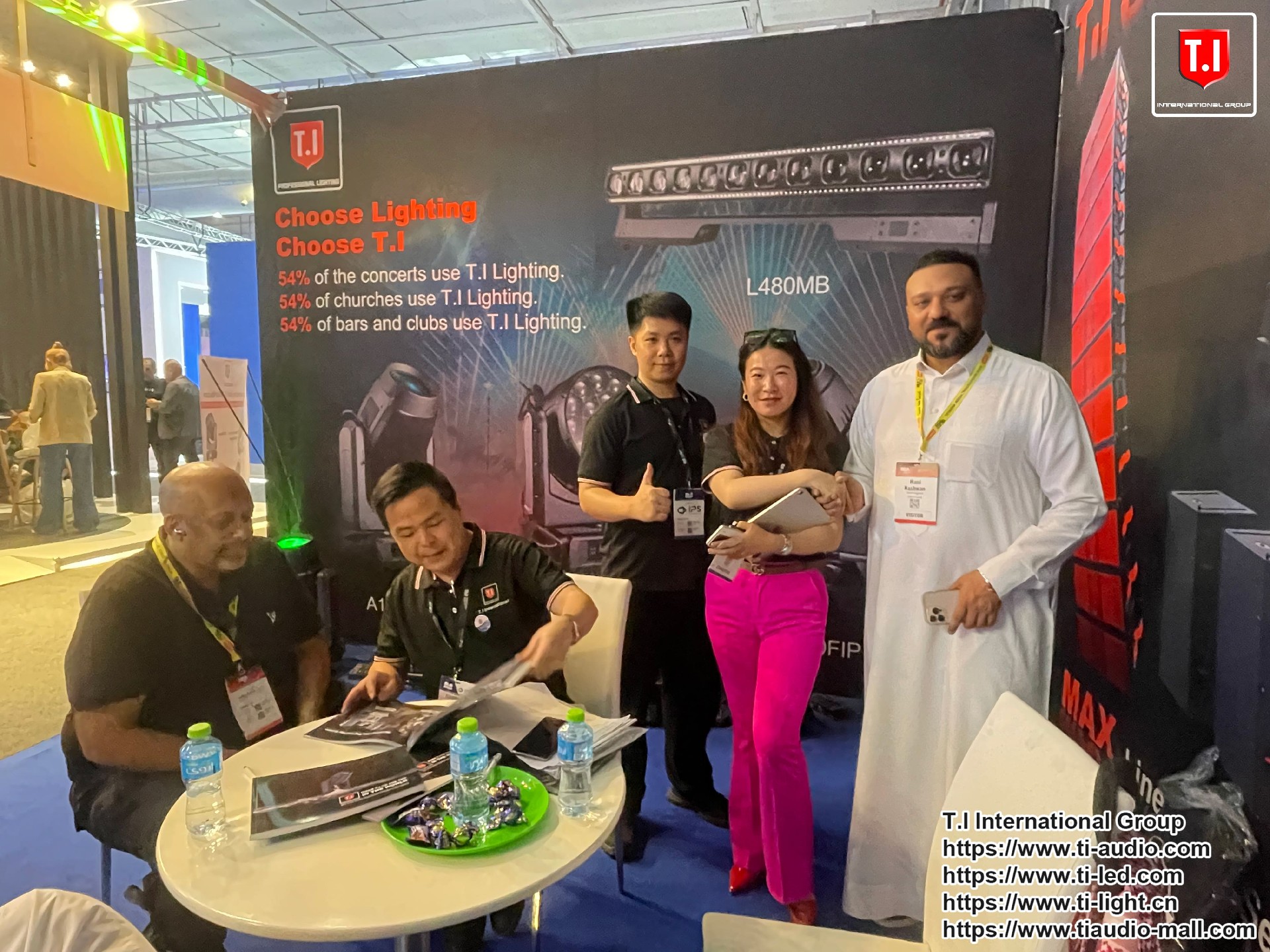 *See you tomorrow in T.I Booth in Riyadh Saudi Arabia.Our booth:1A10.*&nbsp;

*We will demo our sound system,lighting,stage truss and led screen in this expo.