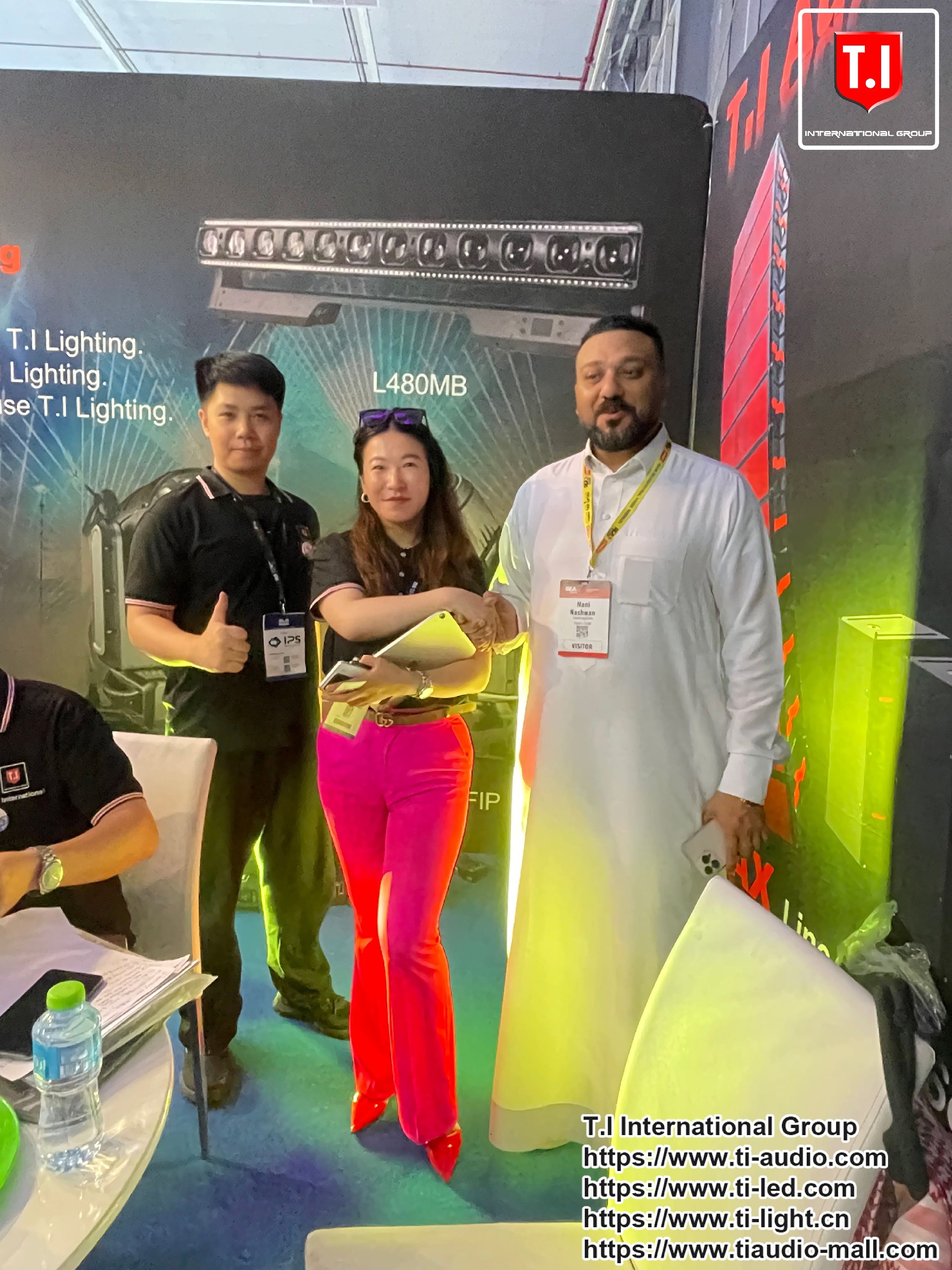 *See you tomorrow in T.I Booth in Riyadh Saudi Arabia.Our booth:1A10.*&nbsp;

*We will demo our sound system,lighting,stage truss and led screen in this expo.
