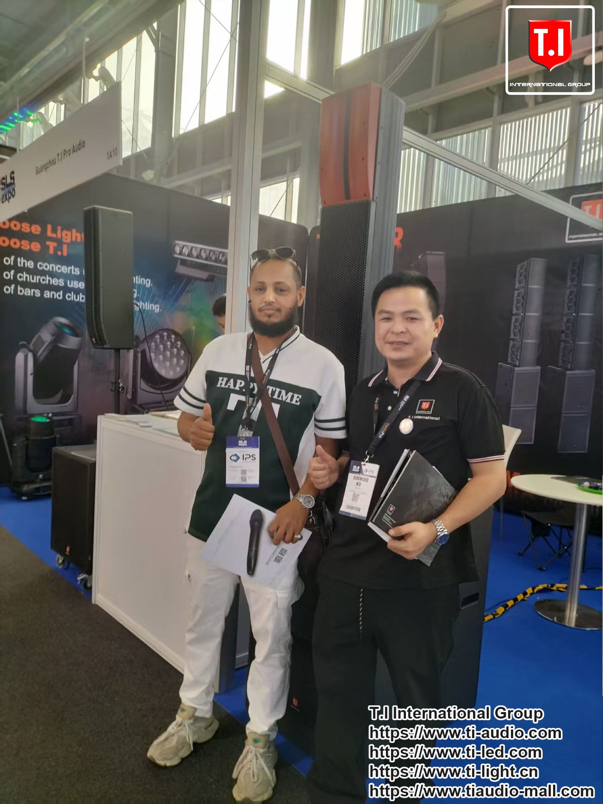 *See you tomorrow in T.I Booth in Riyadh Saudi Arabia.Our booth:1A10.*&nbsp;

*We will demo our sound system,lighting,stage truss and led screen in this expo.