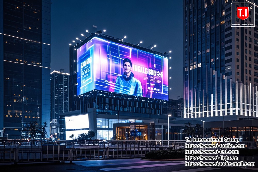 LED stage lighting large screen, creating an immersive audio-visual feast.