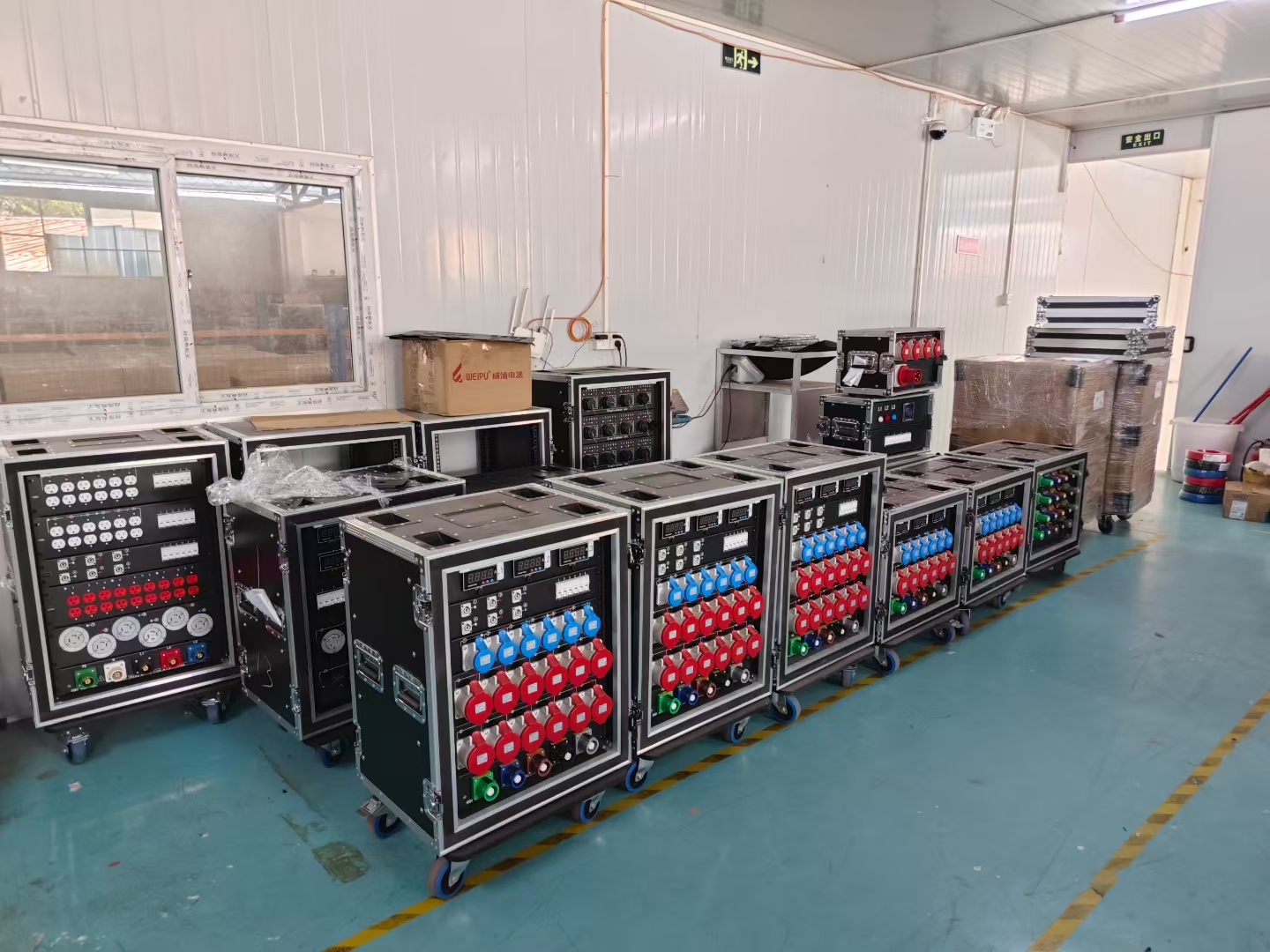 T.I Power Supply Rack assembly, Assembly of power cabinet box, required by every customer