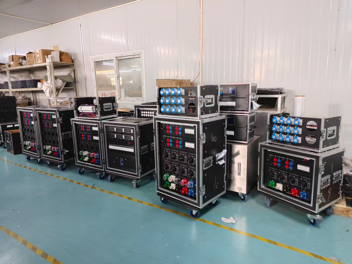 T.I Power Supply Rack assembly, Assembly of power cabinet box, required by every customer