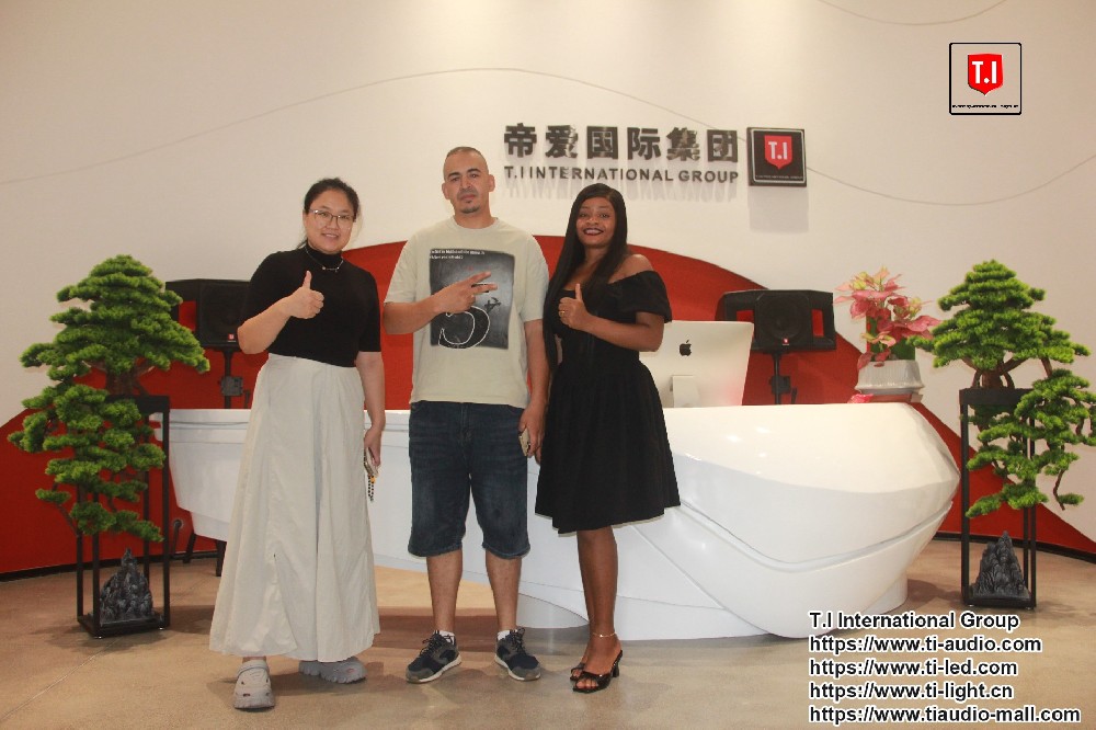 Moroccan Client Impressed by T.I's Audio, Lighting & LED Innovations